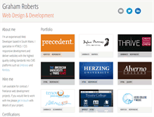 Tablet Screenshot of graham-roberts.co.uk